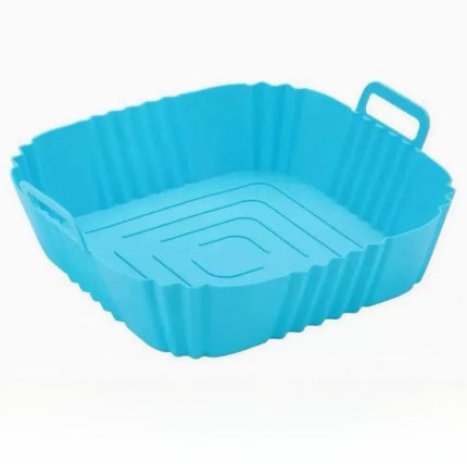 Siliconen Airfryer Bakje. Herbruikbaar, Anti aanbak & Met Handvatten
