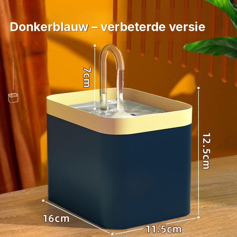 Drinkfontein voor Katten. Altijd Vers, Stromend Water