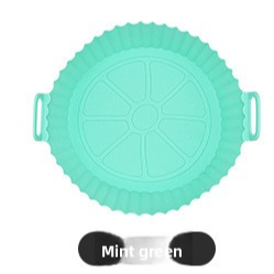 Siliconen Airfryer Bakje. Herbruikbaar, Anti aanbak & Met Handvatten
