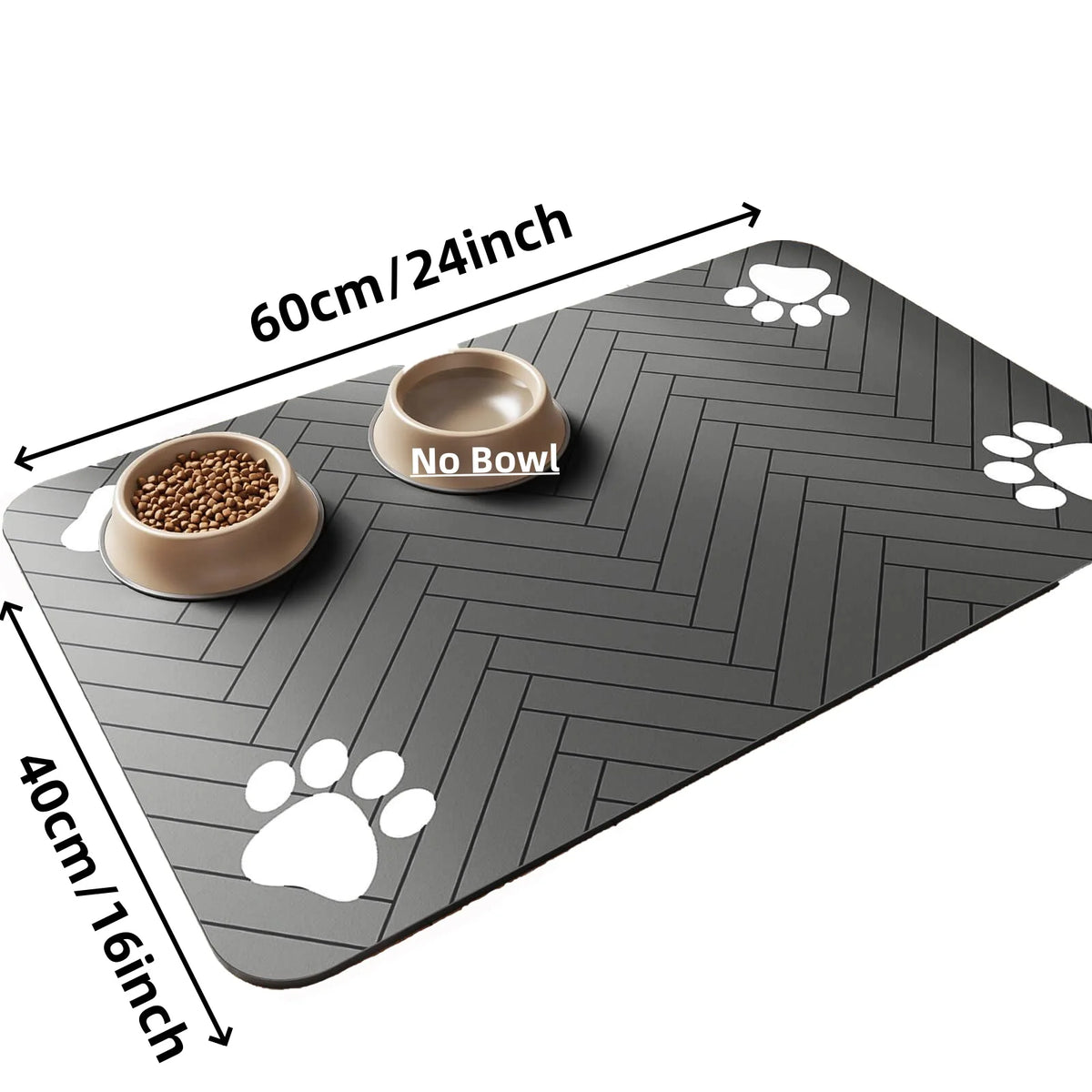 Huisdier Voermat – Absorberende Placemat voor Hond & Kat | Waterproof & Antislip