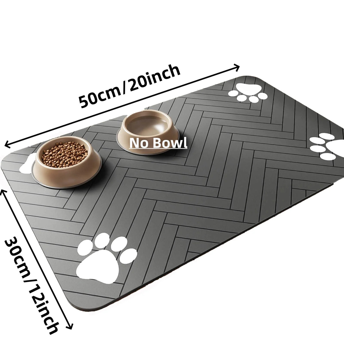 Huisdier Voermat – Absorberende Placemat voor Hond & Kat | Waterproof & Antislip