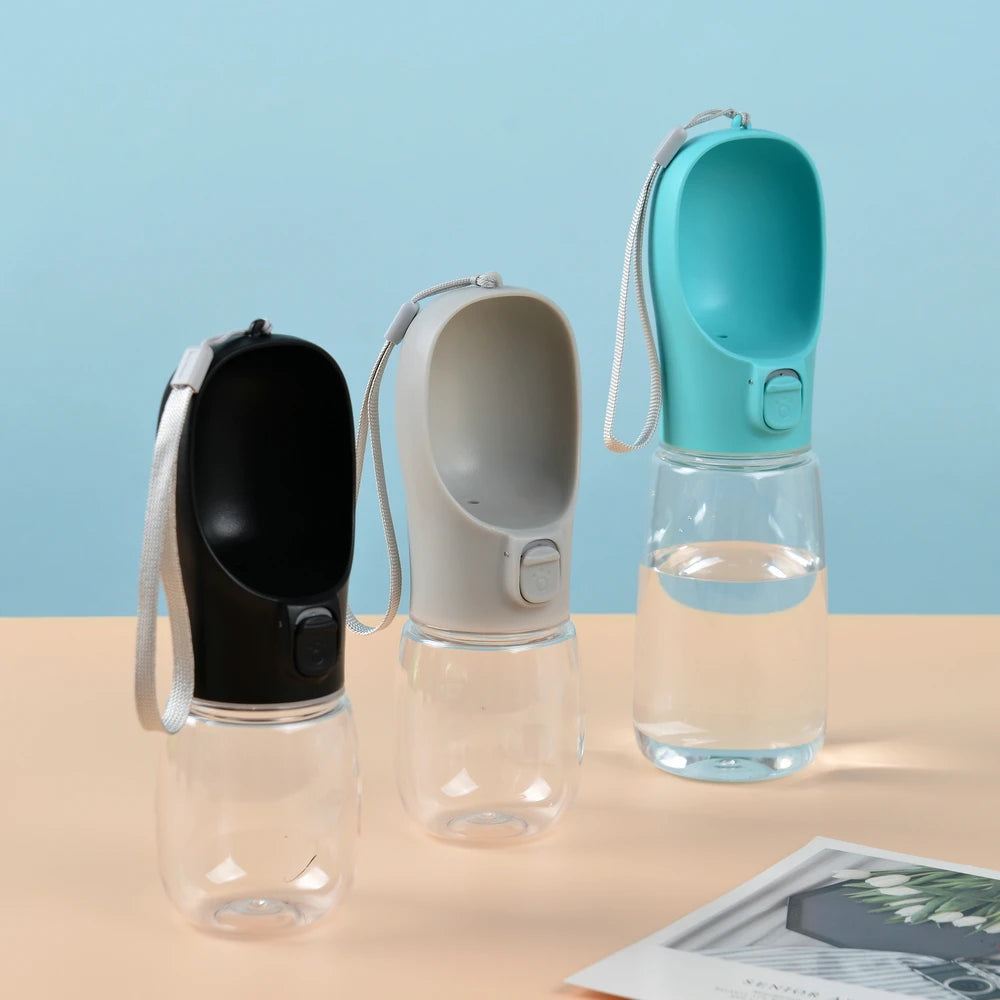 Draagbare Drinkfles voor Honden en Katten – Lekvrij, 300/350/550ml